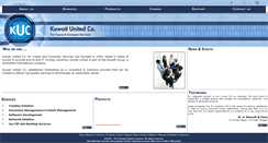 Desktop Screenshot of kuc.com.kw