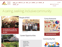 Tablet Screenshot of kuc.ca